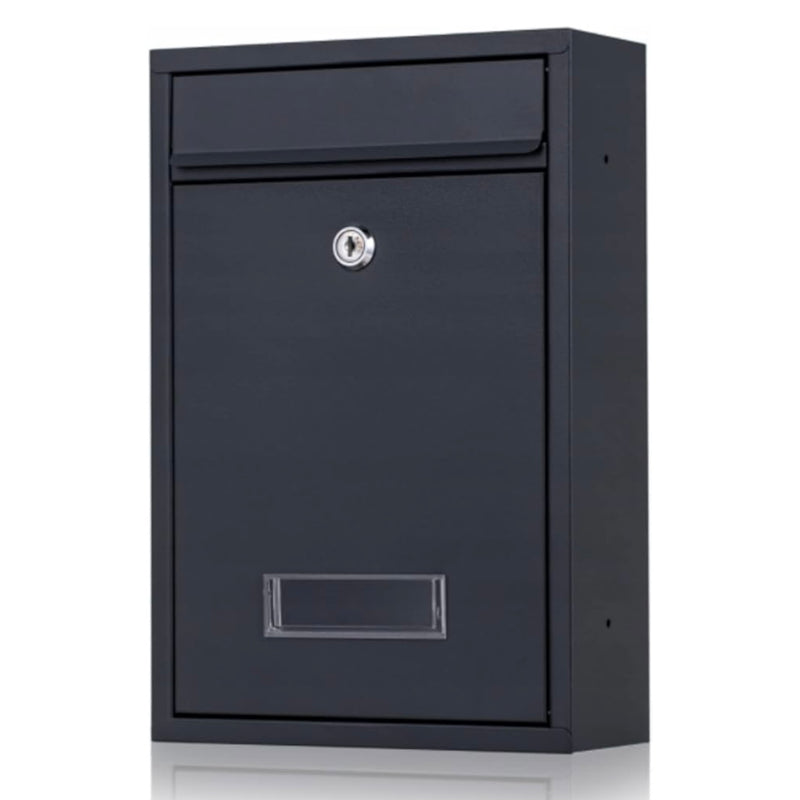 Caixa de correio de aço 32x22x9cm