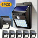 Pack 6 luzes solares