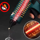 Pistola de cola quente 2 baterias