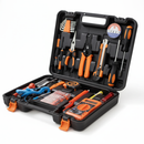 Mala de ferramentas com multímetro e ferro se solda 32 pcs