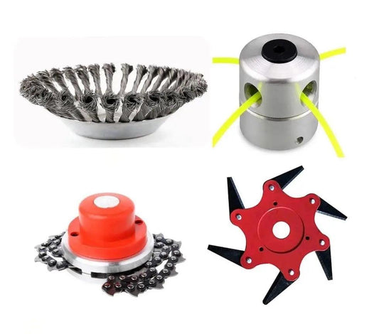 Kit 4 acessórios de corte para roçadora - Image #1