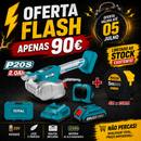 Oferta flash VIBRADOR AZULEJO com bateria+carregador+joelheiras+fita métrica