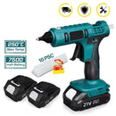 Pistola de cola quente 2 baterias