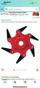 Kit 4 acessórios de corte para roçadora - Image