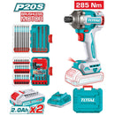 APARAFUSADORA IMPACTO 1/4'' BRUSHLESS 2 BATERIAS