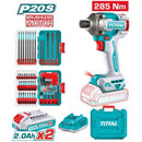 APARAFUSADORA IMPACTO 1/4'' BRUSHLESS 2 BATERIAS