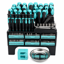 Kit de Ferramentas 118 Peças com Chaves, Bits e Acessórios
