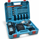 Chave de impacto/parafusadora 2 baterias