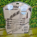 TOTAL jogo chaves fenda+philips+chaves precisao 18 pecas THT250618