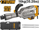 Martelo demolidor 1700W Sds-Hex refa IngCo