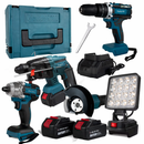 KIT 5 MÁQUINAS 2  BATERIA e carregador