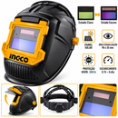 Máscara de Soldar Automática INGCO com Painel Solar – Proteção UV/IR DIN16