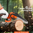 Motosserra cana extensivel 2 baterias e lubrificação