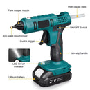 Pistola de cola quente 2 baterias