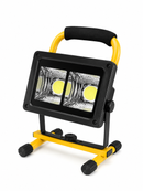 Holofote LED  Portátil Recarregável com Suporte Ajustável – Alta Potência