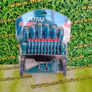 TOTAL jogo chaves fenda+philips+chaves precisao 18 pecas THT250618