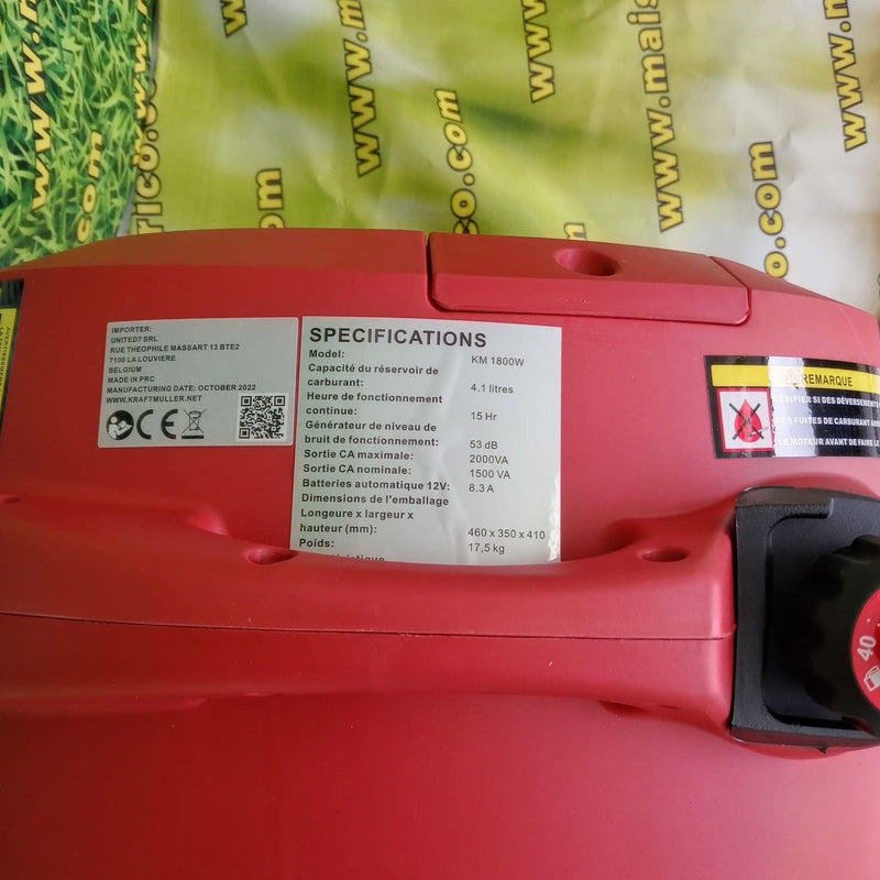 Gerador 1800w